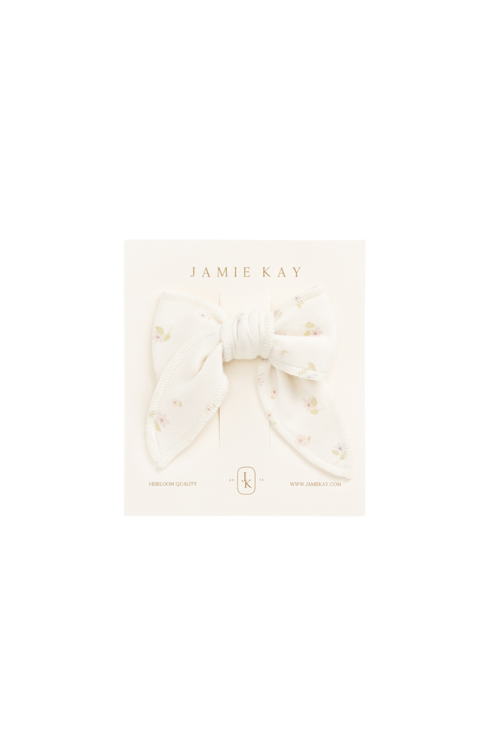 【預購】JAMIE KAY - Organic Cotton Bow（Briella Whisper）