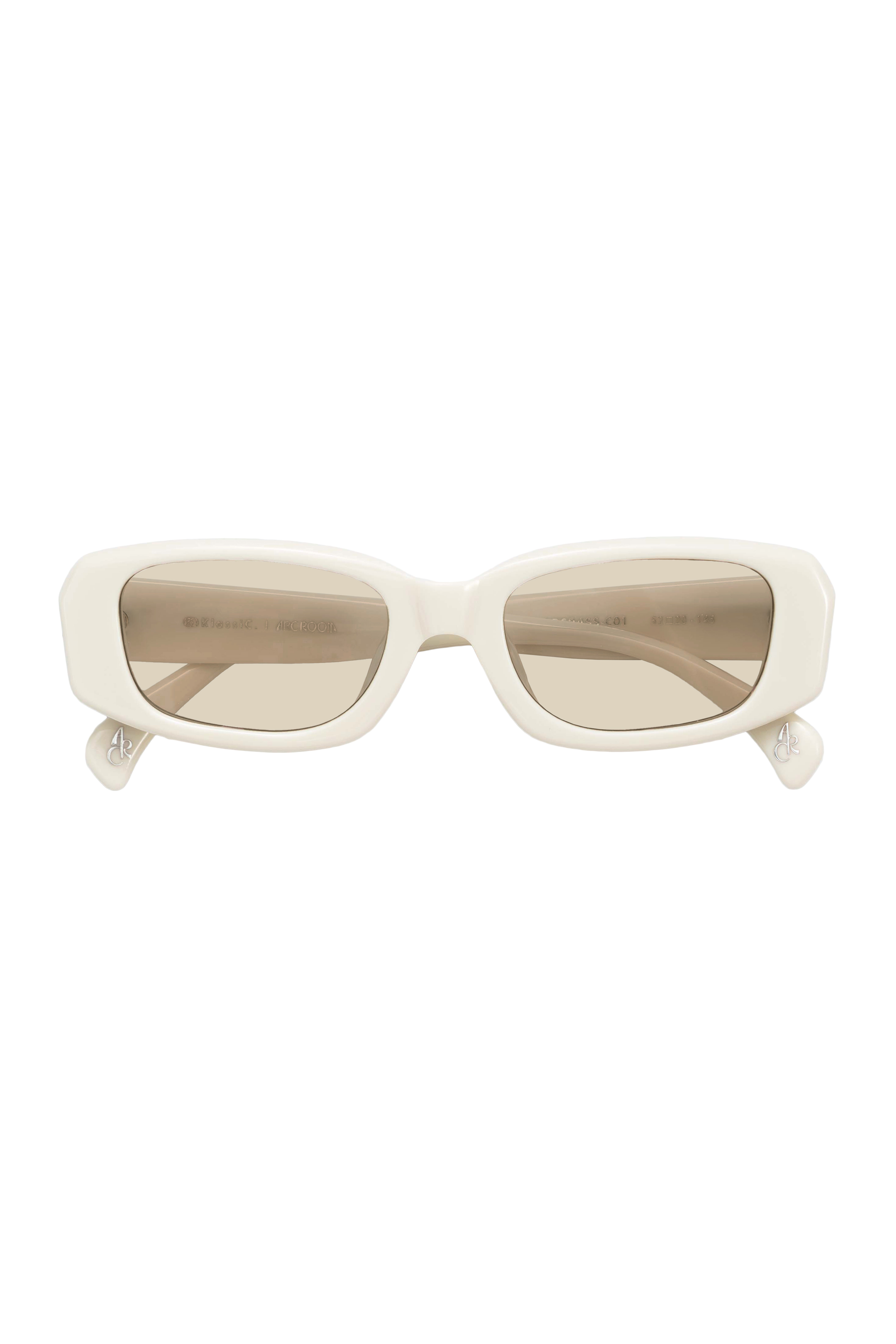 ROOMER II SQUARE SUNGLASSES - CREAM