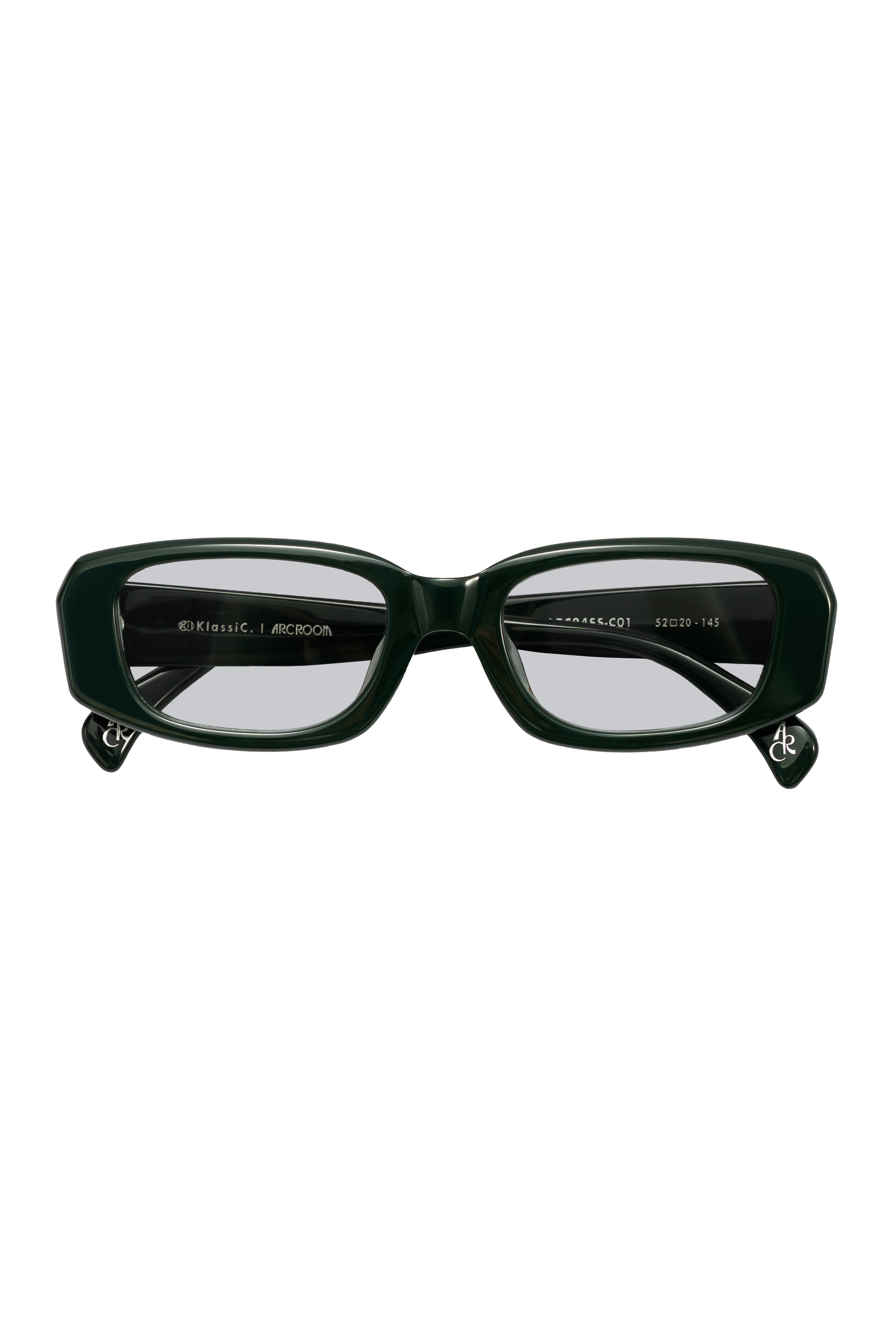ROOMER II SQUARE SUNGLASSES - BRITISH GREEN