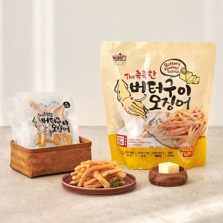 🇰🇷 牛油魷魚絲 (67g x8包) (K8 CO794）