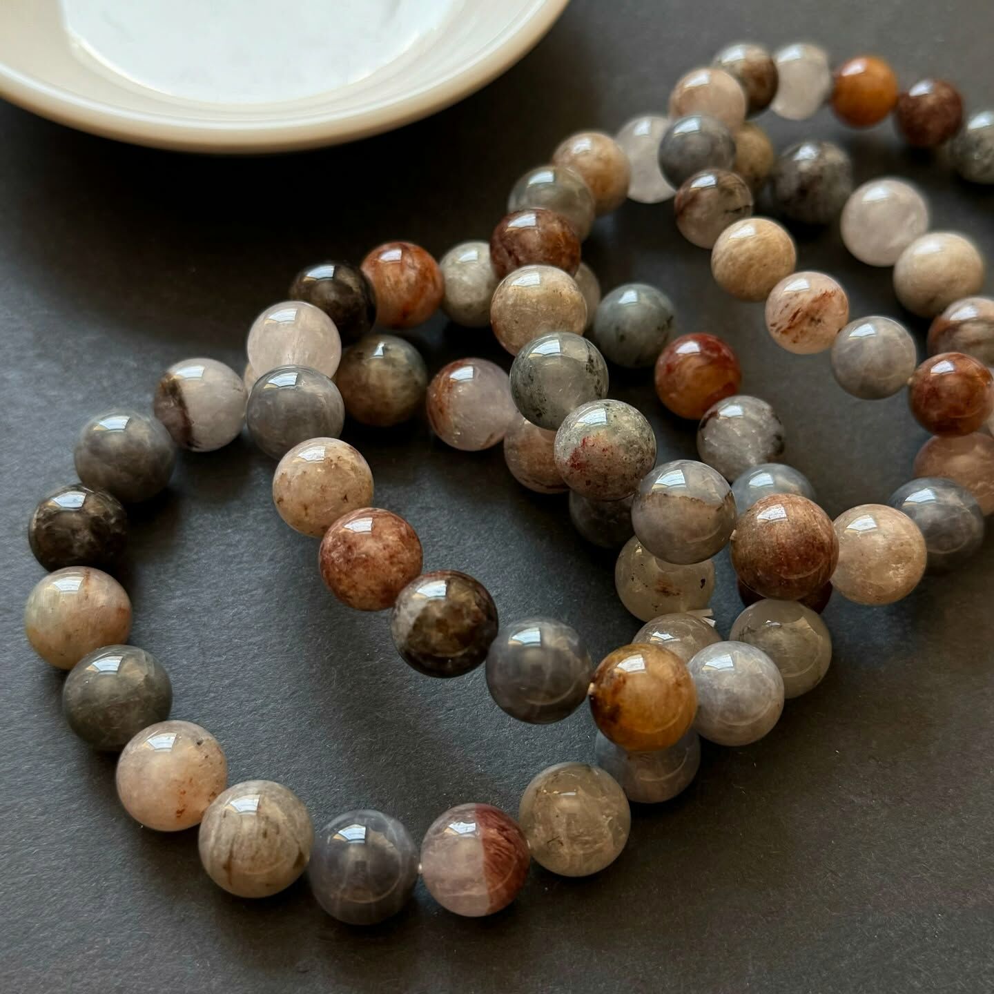 [原石] 千層幽靈水晶 水晶手串