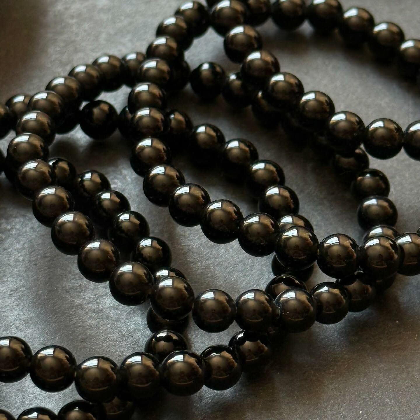 [原石] 黑曜石 水晶手串