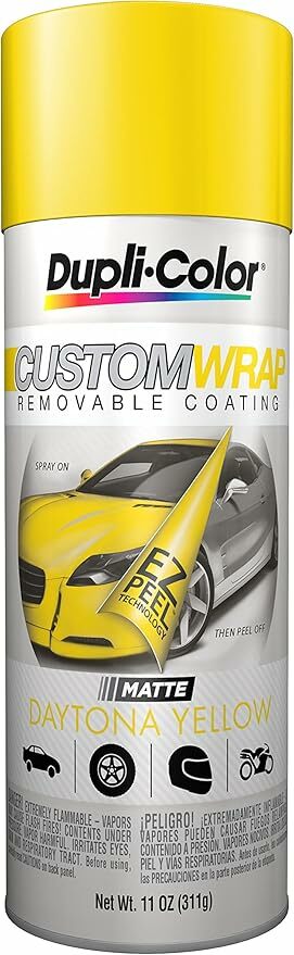 Dupli-Color® 搣得甩噴漆 -- CWRC802 霧面黃色 (11 oz.)