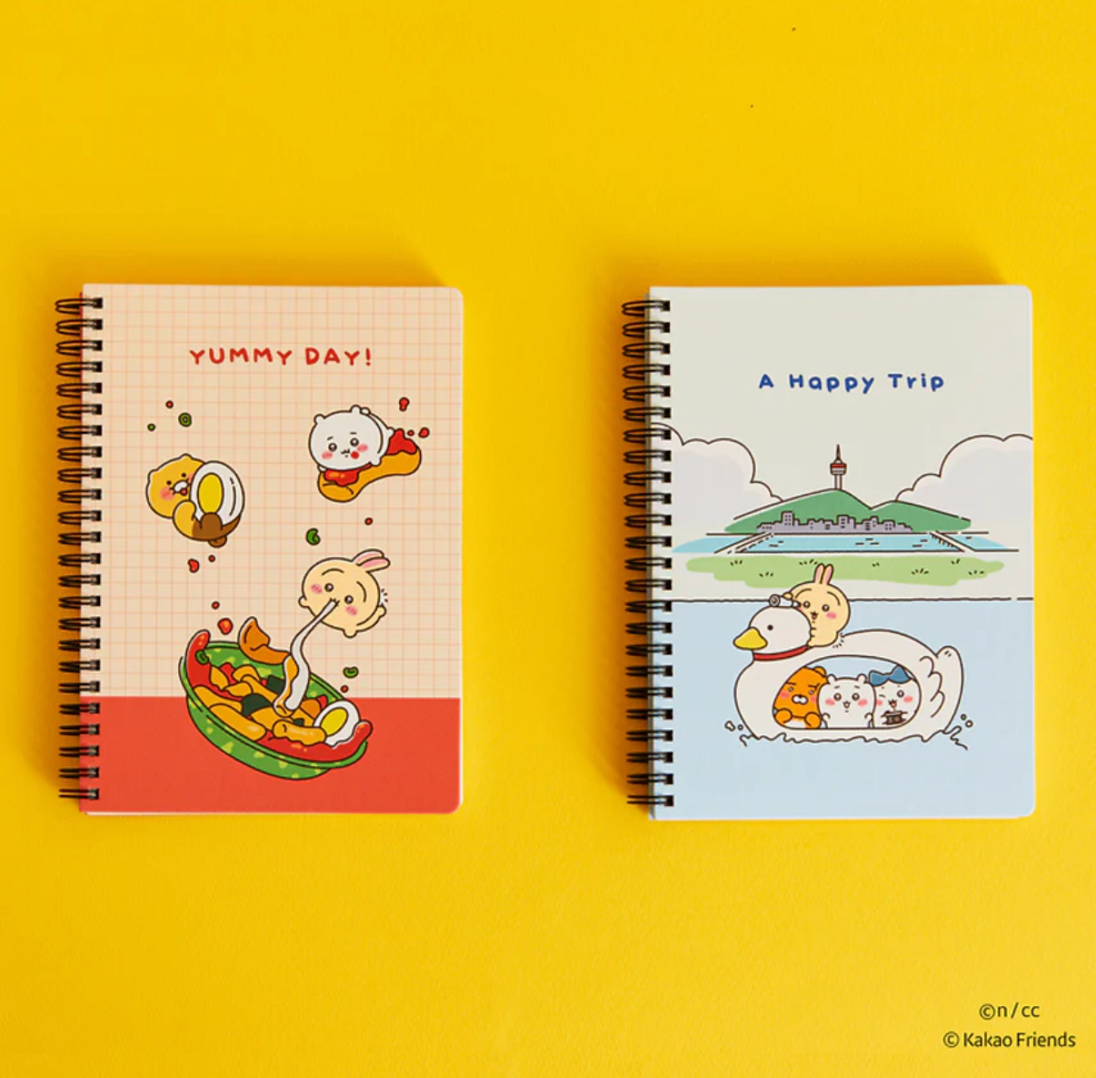 Kakao Friends x Chiikawa Stickers Notebook