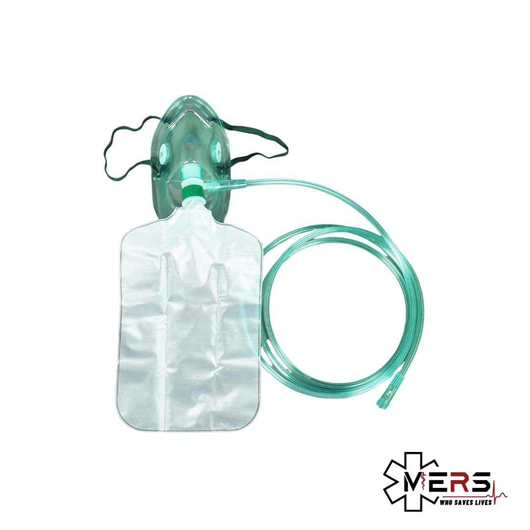 非再吸入式氧氣面罩 連喉管