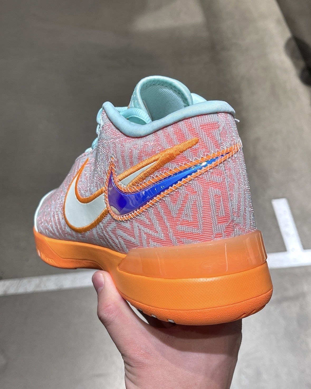 男鞋 NIKE LBJ NXXT GENISUS EP 橘綠 氣墊 實戰 籃球鞋【HF0711-301】LBJ