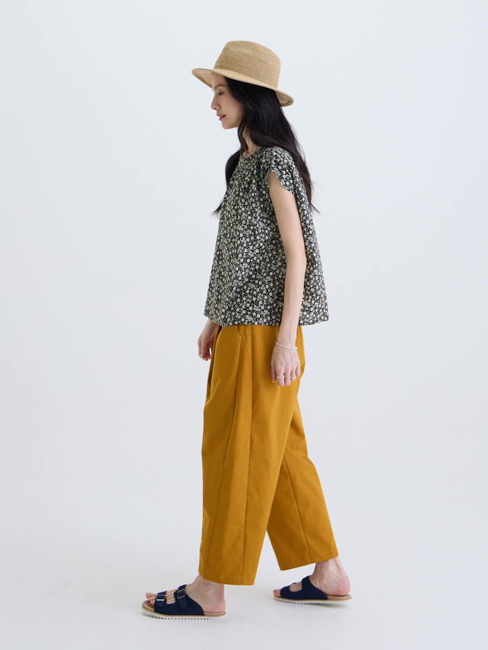 13分折線神褲-檸黃