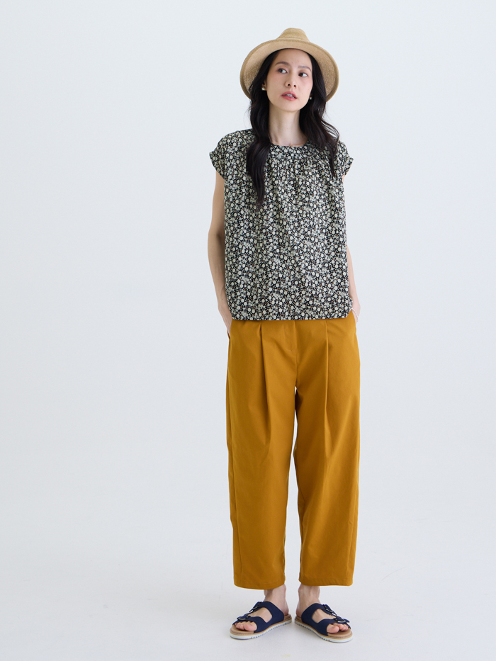 13分折線神褲-檸黃