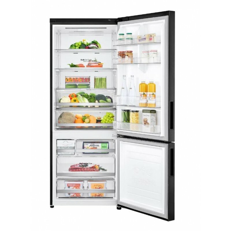 樂金 LG  M461MC19‧智能變頻‧雙門下置式冰箱雪櫃‧451公升‧香港行貨,原廠3年全機,10年壓縮機保養‧