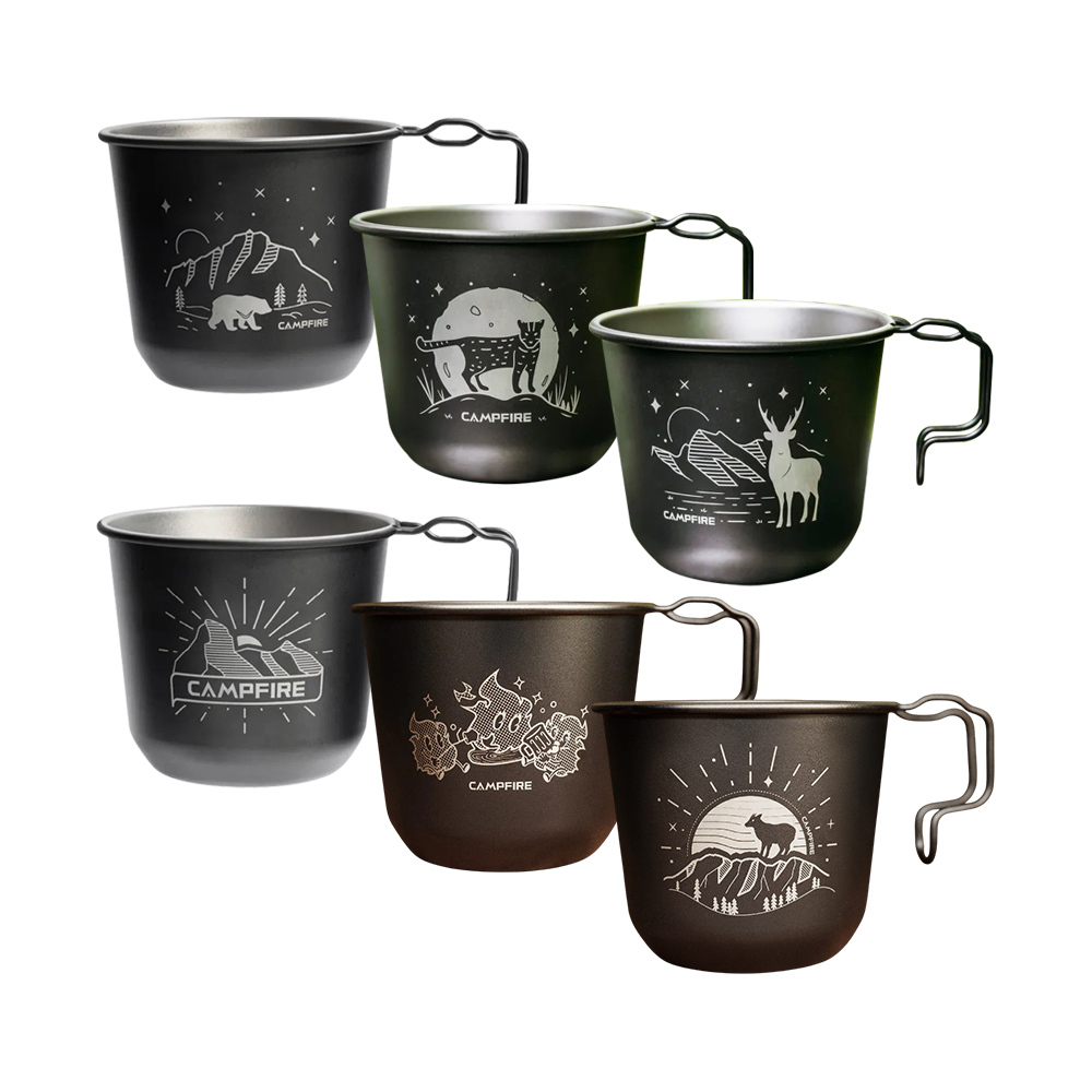CAMPFIRE 鈦坦露營杯