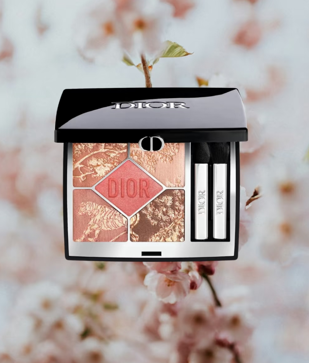Dior - 2025 夏日限定眼影盤 (#654 Coral Riviera/#974 Pink Riviera)