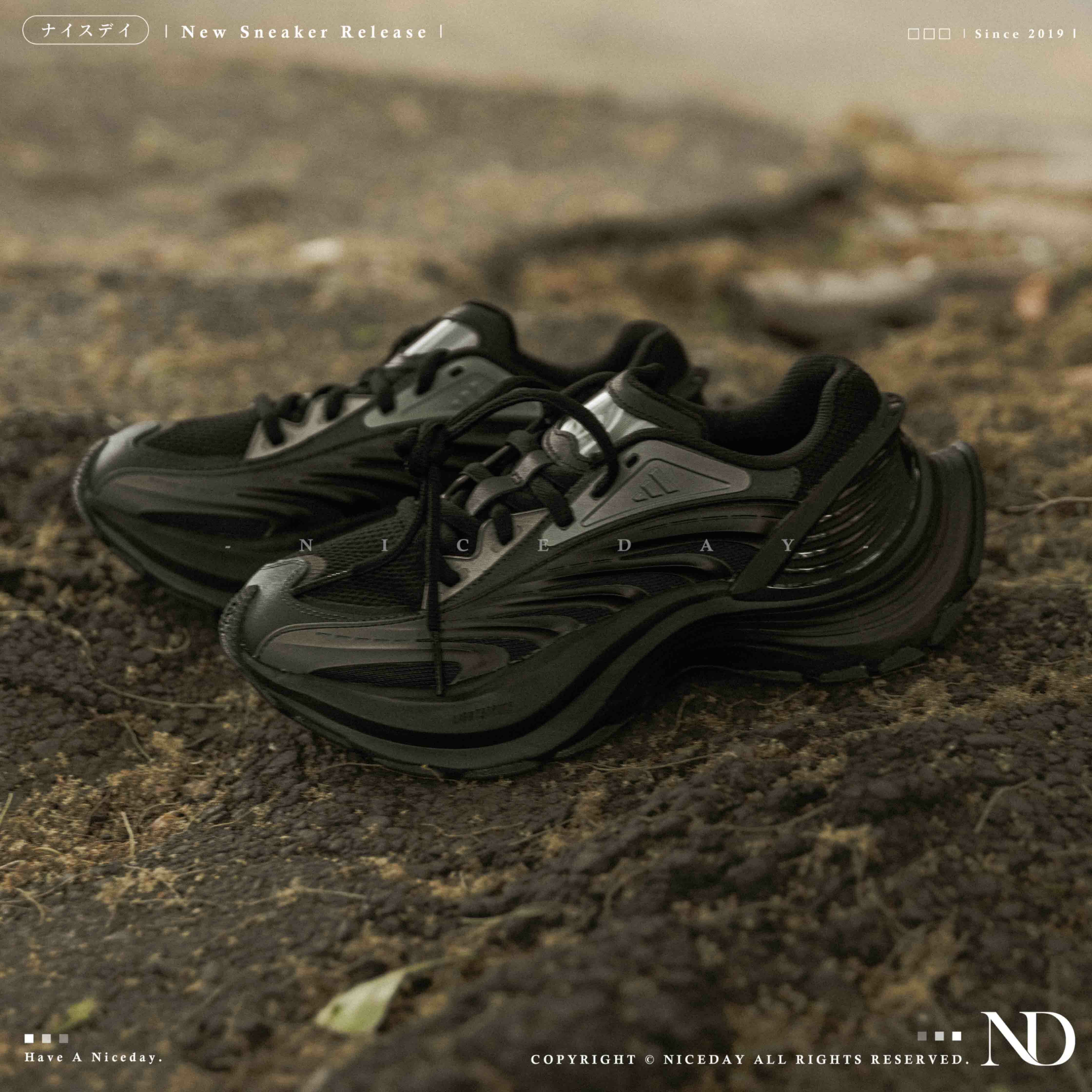 NICEDAY 代購 Adidas XLG MTW 全黑 復古 黑魂 巴黎世家 機甲鞋 老爹 增高 JR5383