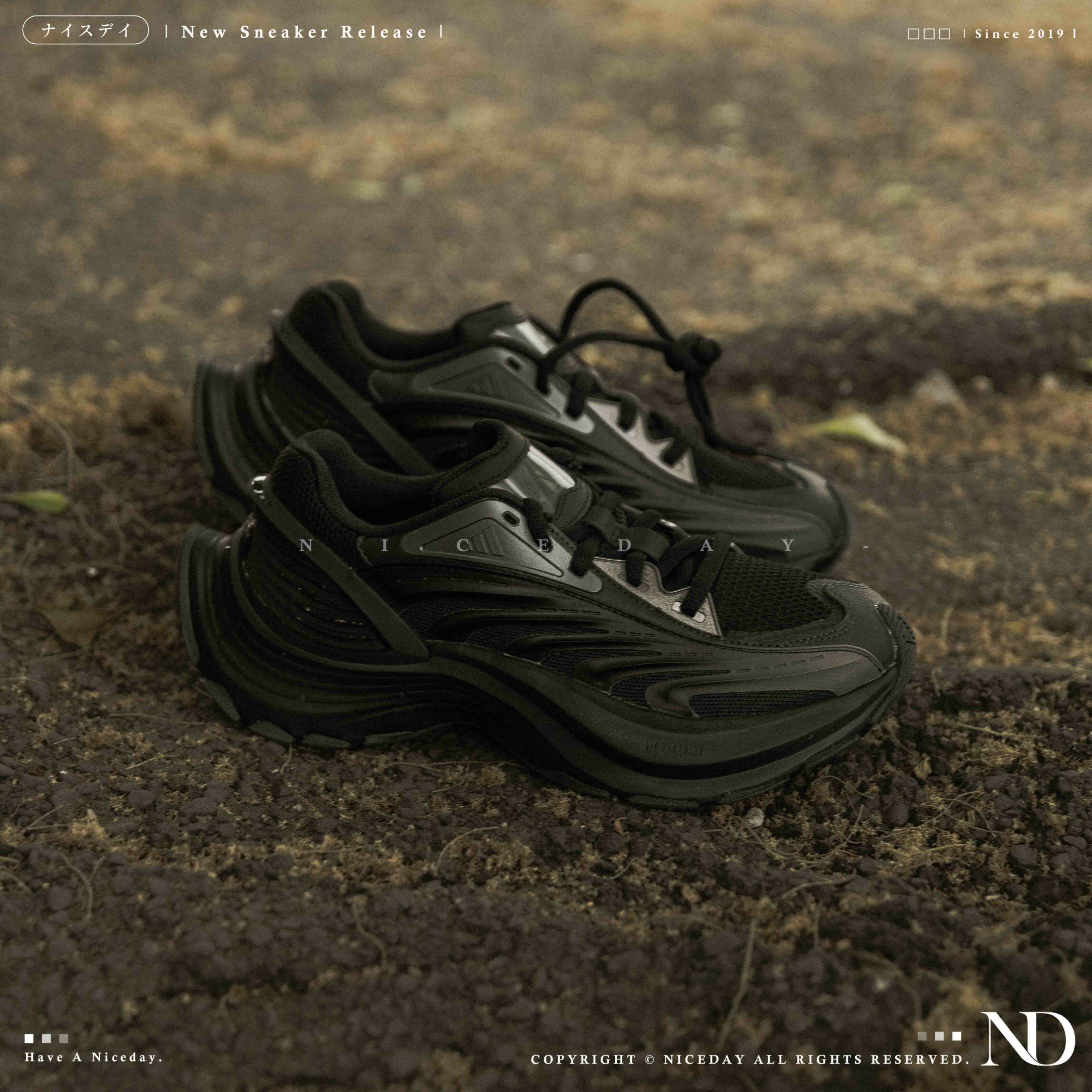 NICEDAY 代購 Adidas XLG MTW 全黑 復古 黑魂 巴黎世家 機甲鞋 老爹 增高 JR5383