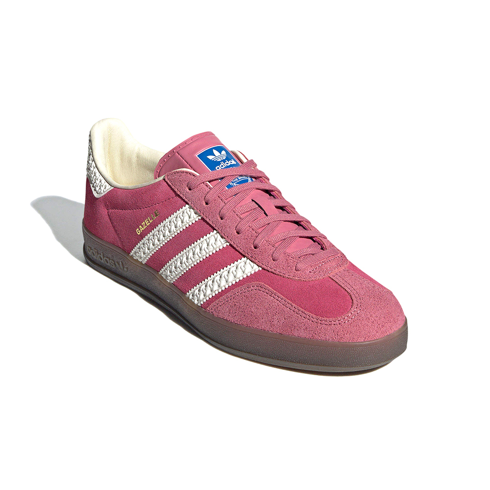 Adidas Gazelle Indoor 女鞋 樹梅粉色 運動 草莓熊 麂皮 低筒 德訓鞋 復古 休閒鞋 IF1809