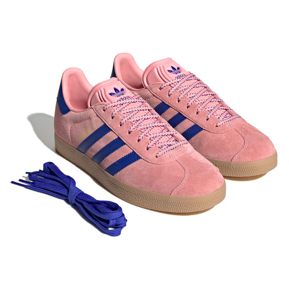 Adidas Gazelle 女鞋 粉藍色 運動 休閒 滑板 膠底 麂皮 德訓鞋 愛迪達 復古 休閒鞋 JH7213