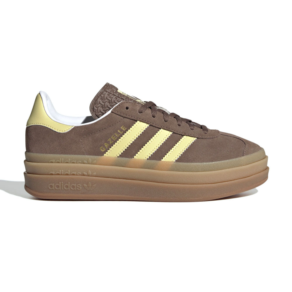 Adidas Gazelle Bold 女鞋 棕色 厚底 休閒 運動 復古 麂皮 膠底 愛迪達 休閒鞋 JI2697