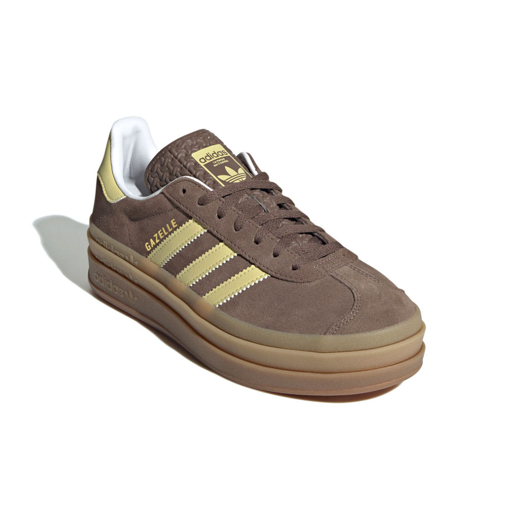 Adidas Gazelle Bold 女鞋 棕色 厚底 休閒 運動 復古 麂皮 膠底 愛迪達 休閒鞋 JI2697