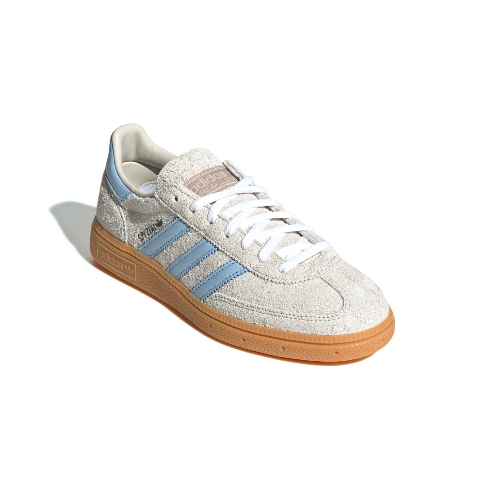 Adidas Handball Spezial 女鞋 米白藍色 膠底 德訓鞋 復古 滑板 愛迪達 休閒鞋 JS0241