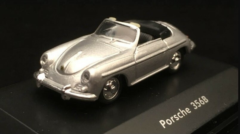 Welly 73106SW HO規 Porsche 356B 敞篷跑車.銀色