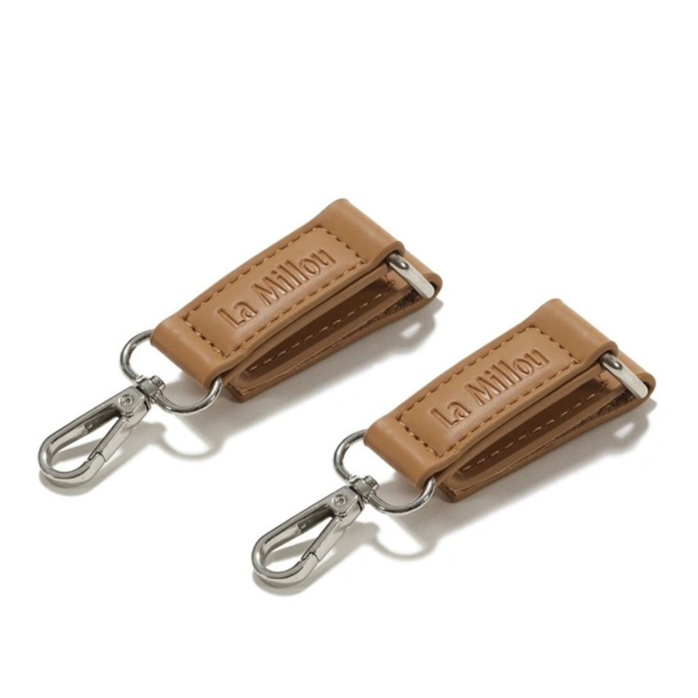 La Millou波蘭 FEERIA 嬰兒推車皮革掛勾｜摩卡