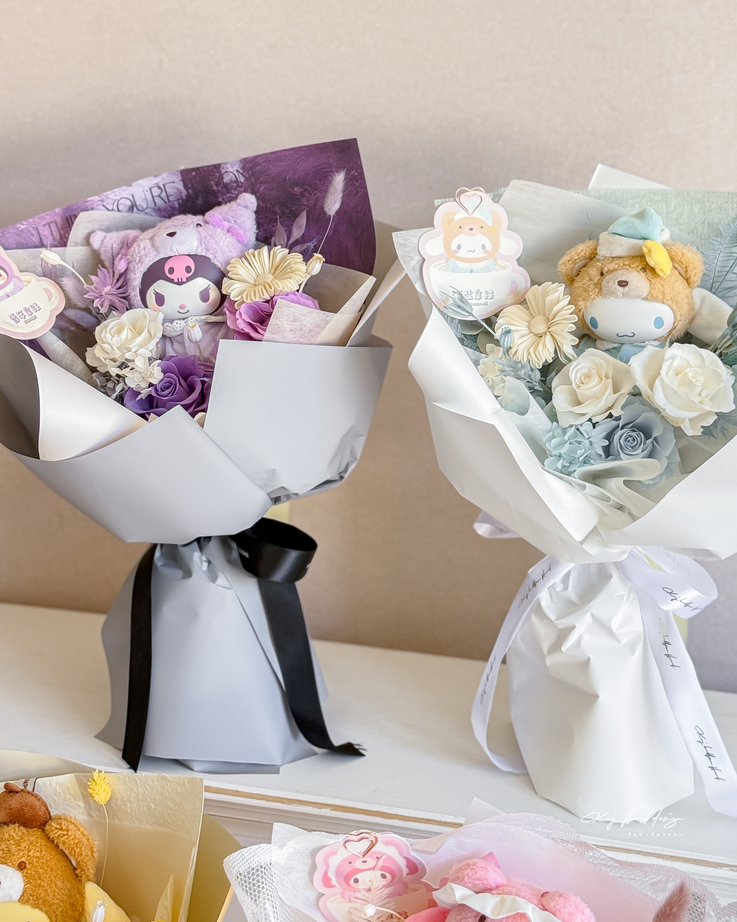 三麗鷗聯名永生花束