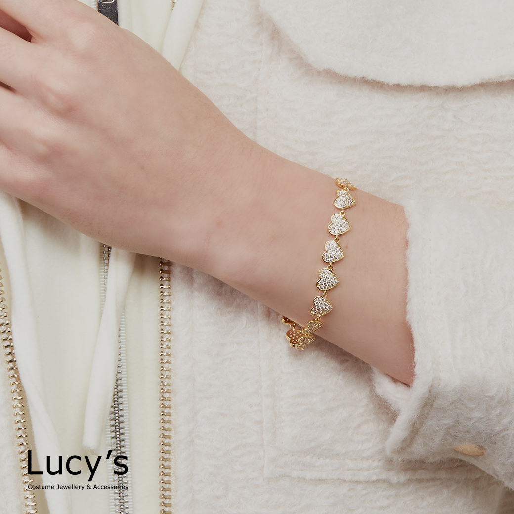 閃耀愛情 手鍊 (二色) (122609/122610)