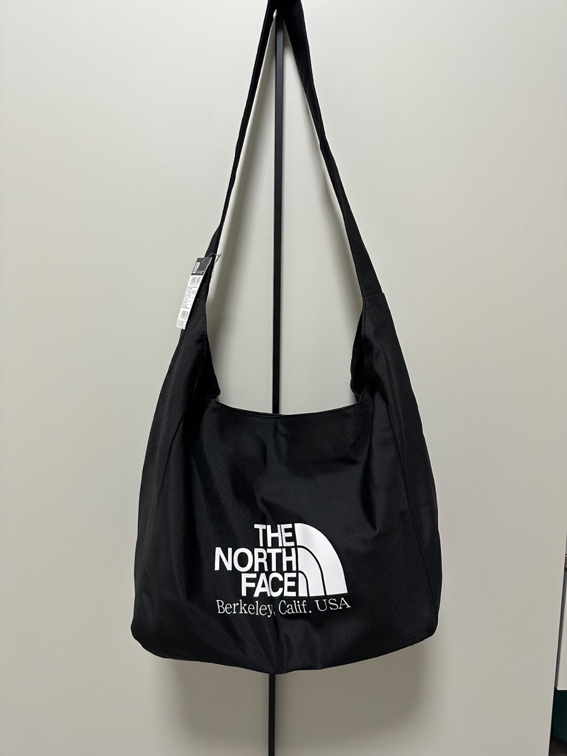 THE NORTH FACE 經典LOGO 手提肩背包 黑色 NN2PQ14J