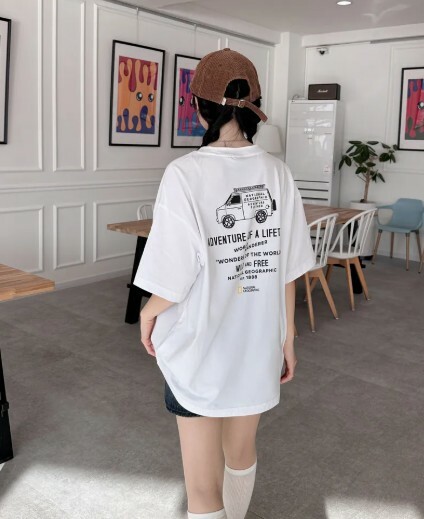 【代購】NATIONAL GEOGRAPHIC 國家地理 TREASURE 露營車 短袖 短T N252UTS908