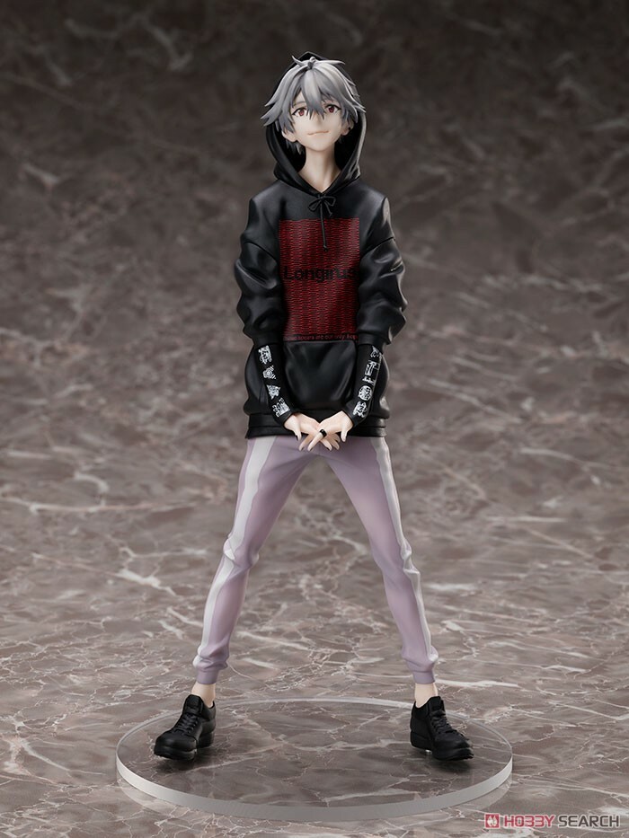 HobbyMax PVC 1/7 福音戰士 渚薰 Ver.Radio Eva 已拆檢 底座為初版