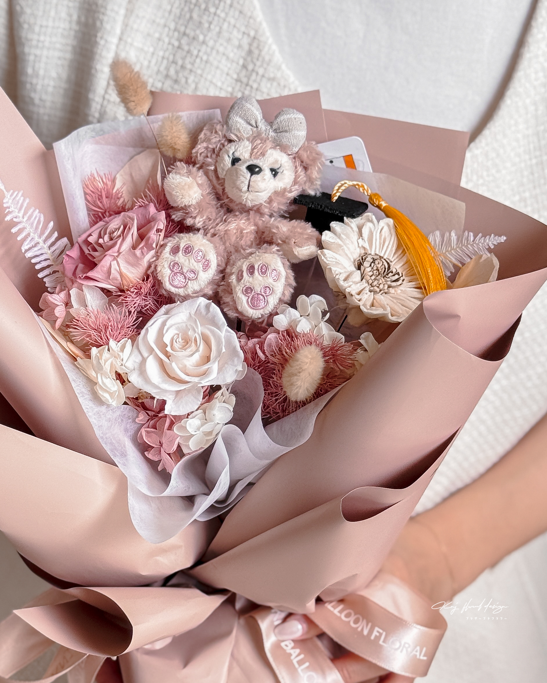 ShellieMay 雪莉玫畢業永生花束