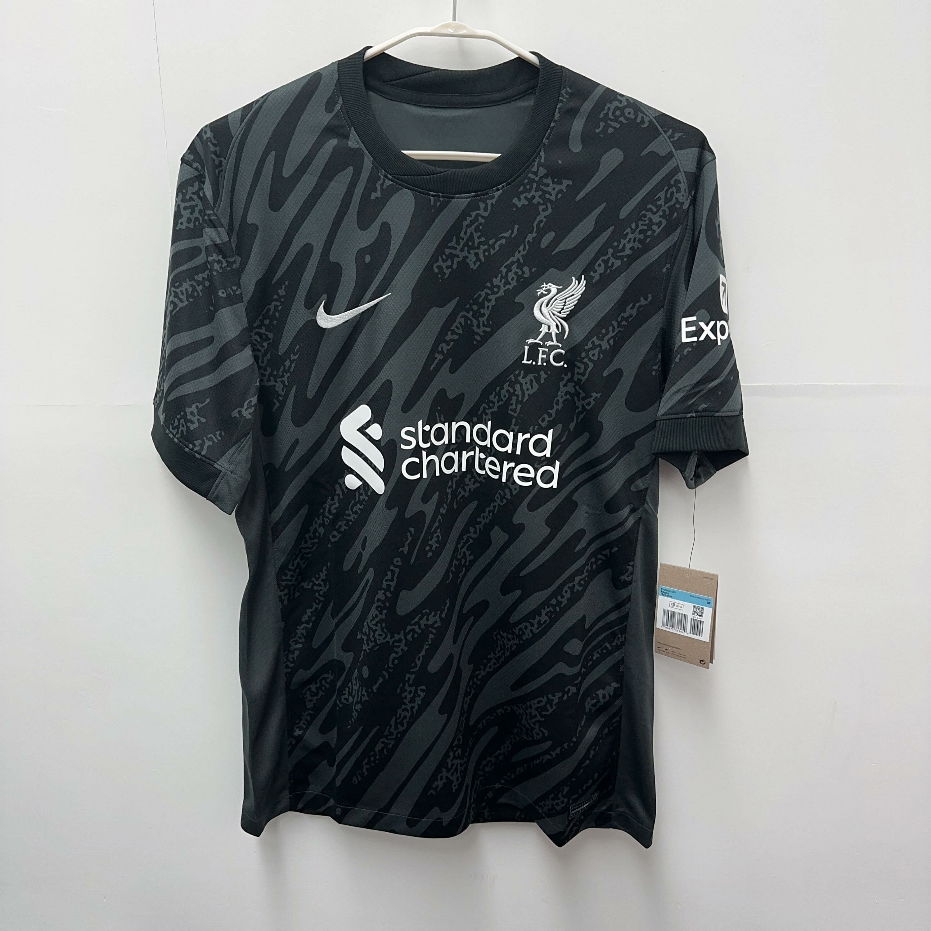 利物浦Nike24/25黑色龍門球迷版球衣