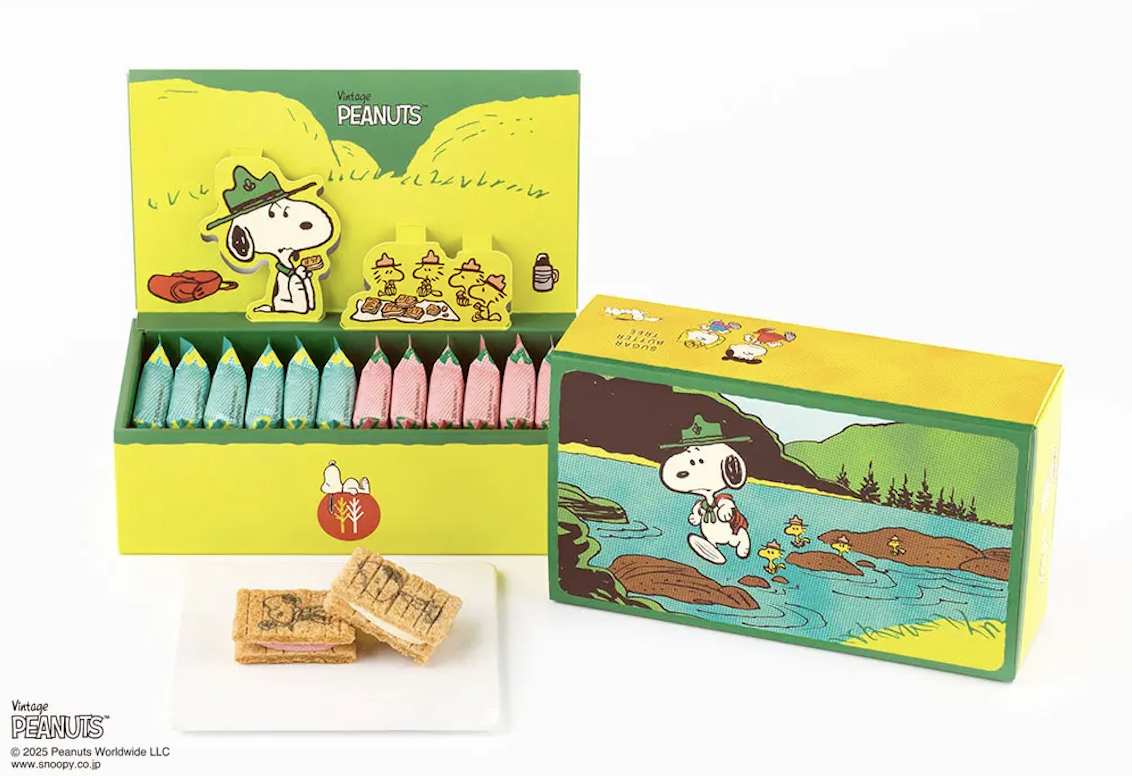 Sugar Butter Tree x Peanuts 原味&草莓鬆餅奶油夾心餅 (紙盒)