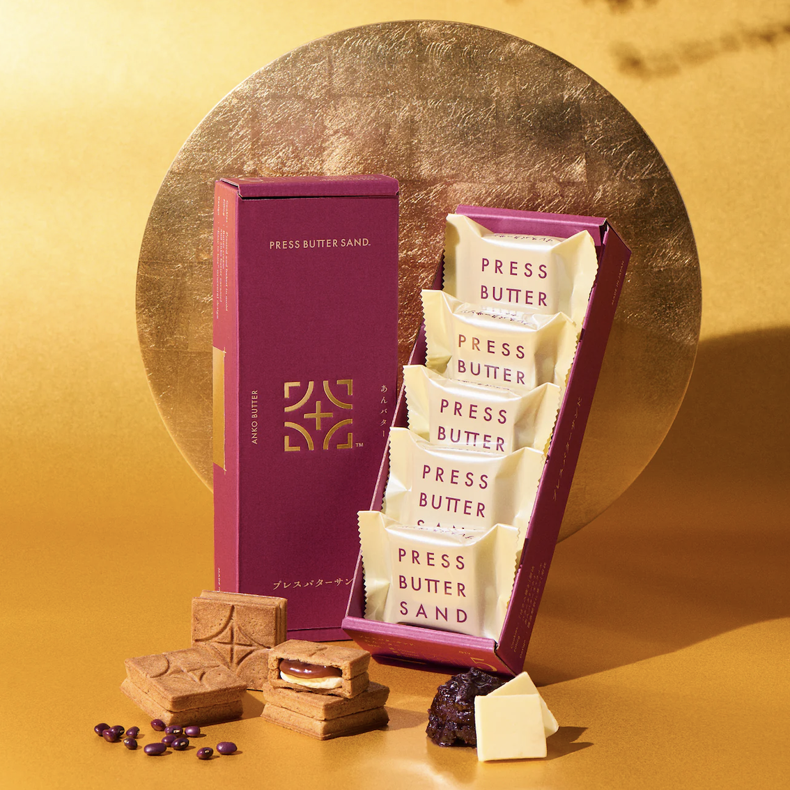Press Butter Sand｜紅豆沙