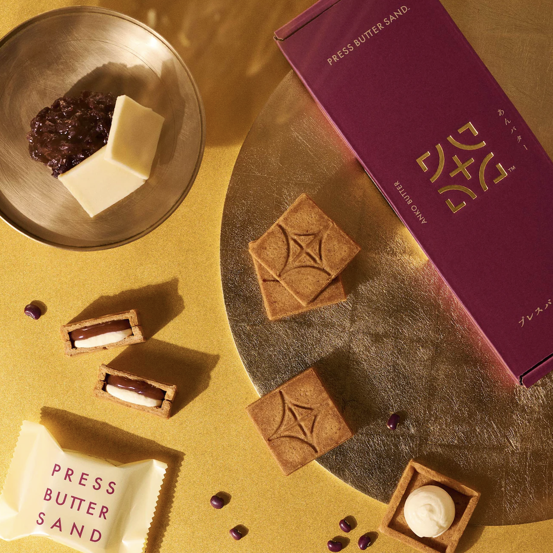 Press Butter Sand｜紅豆沙