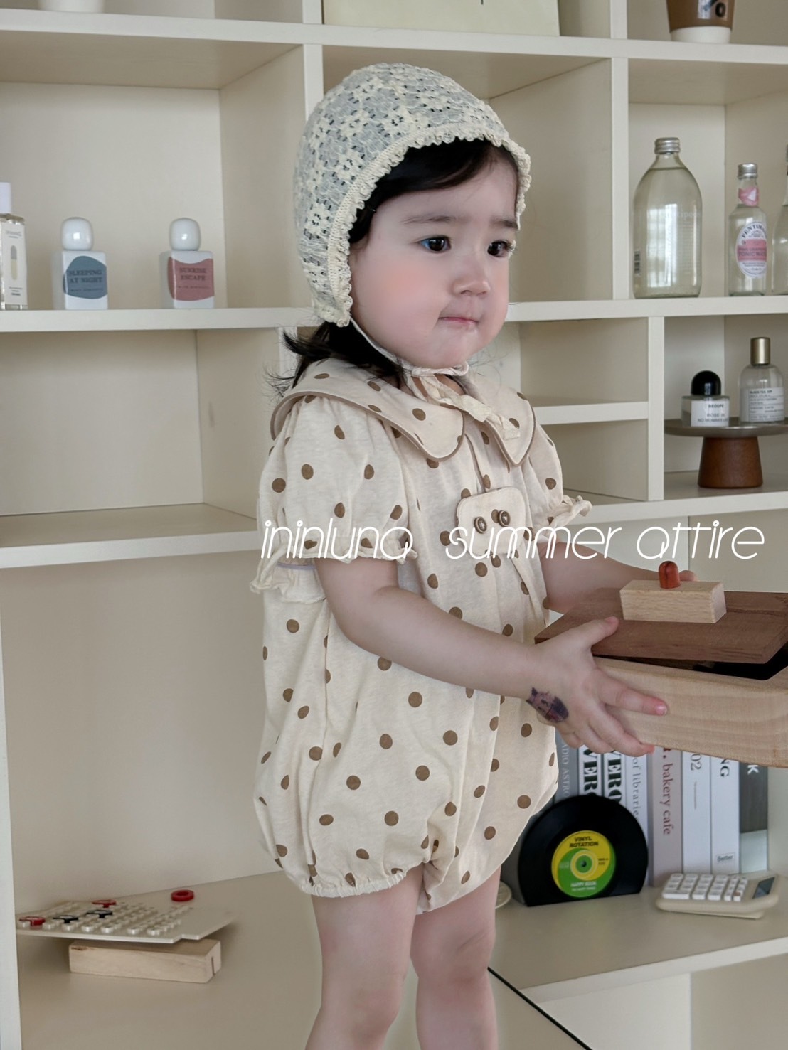 25夏 點點柔感包屁衣