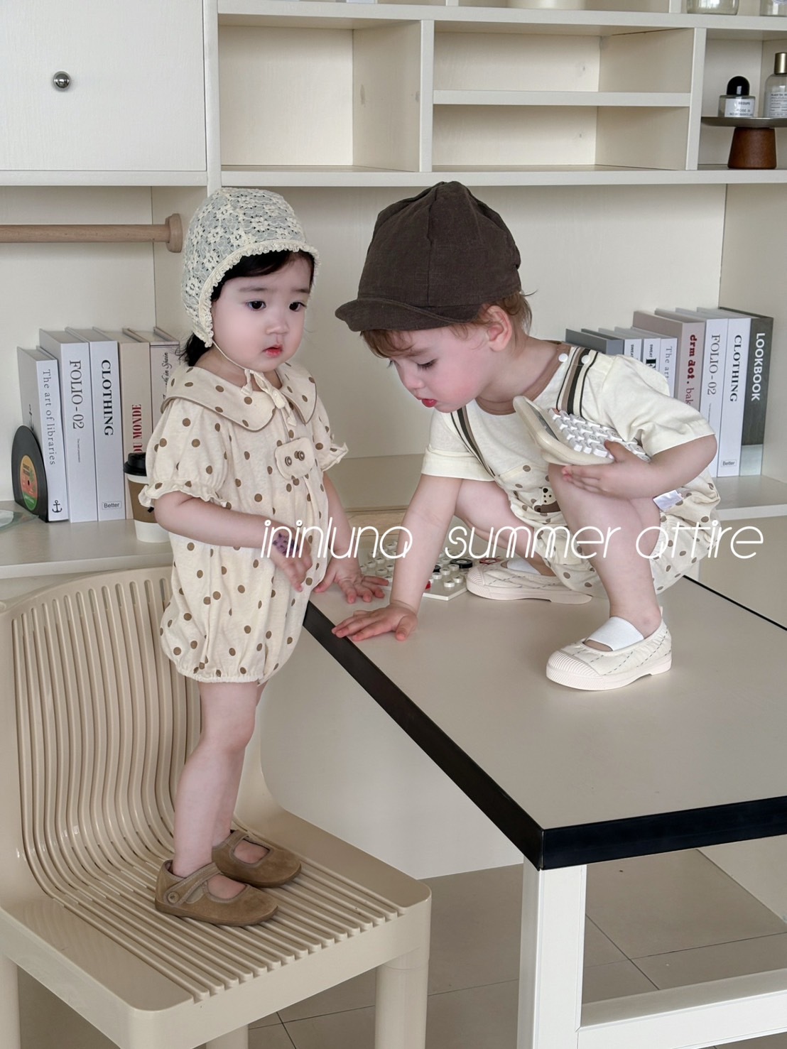 25夏 點點柔感包屁衣