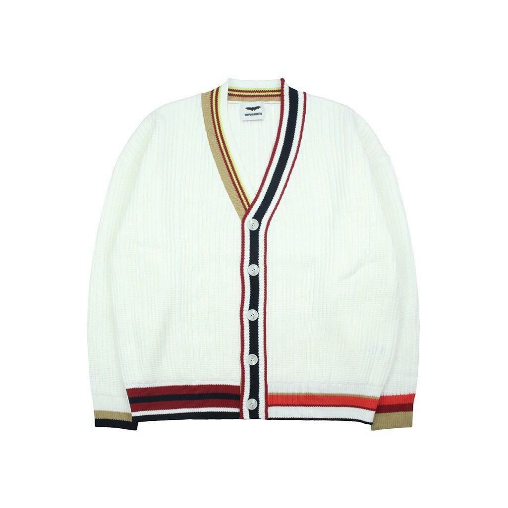 拼色開胸針織外套 TAC-0176JK