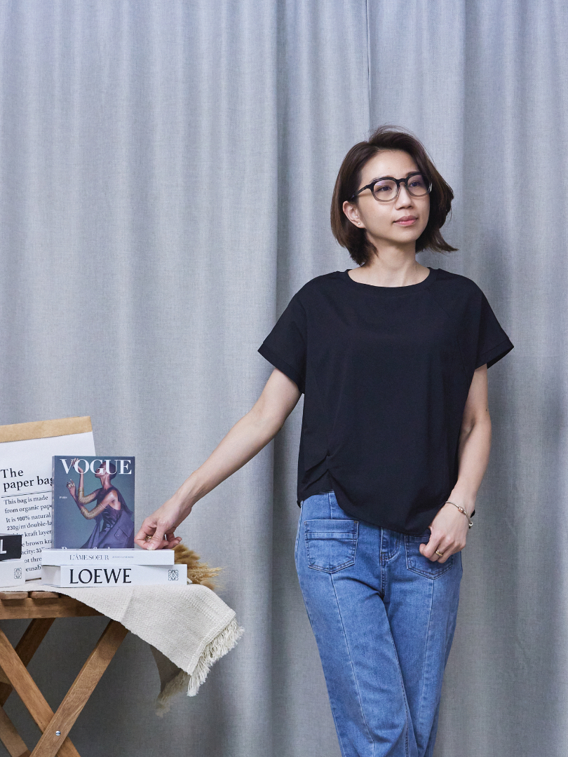 質感拼接Tee系列 |不經意的美感拼接T