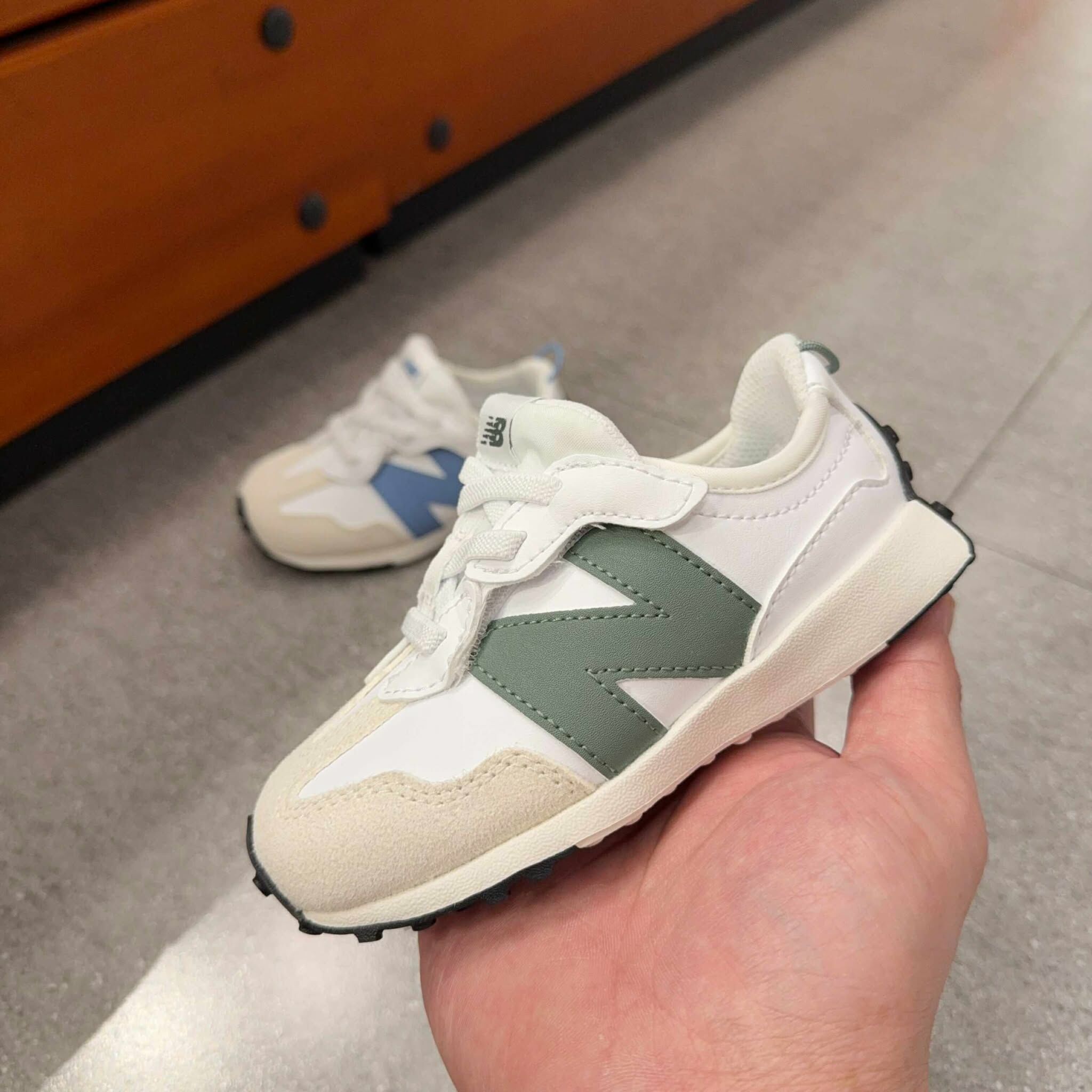 New Balance 327  童鞋 藍色nw327sw/森林綠NW327SJ