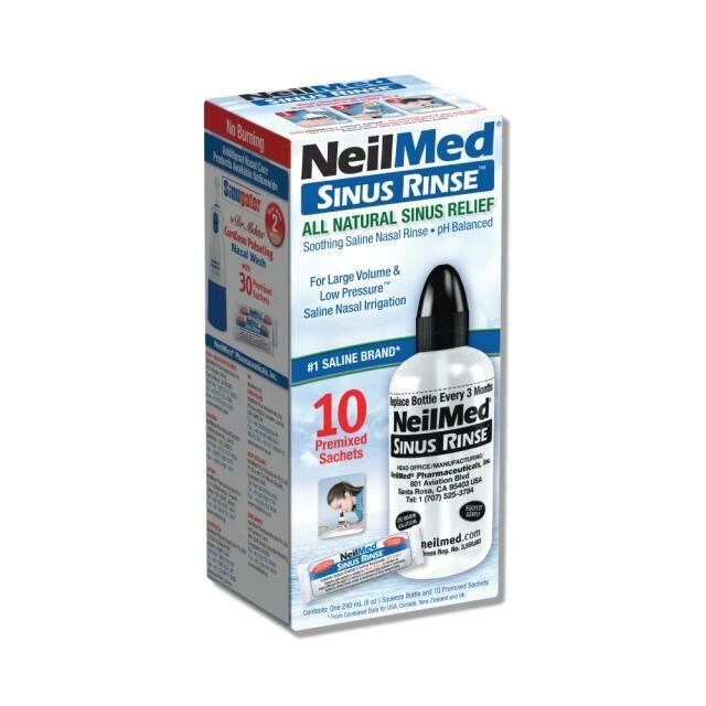 【NeilMed】耐有美塞那靈洗鼻器+10包鹽