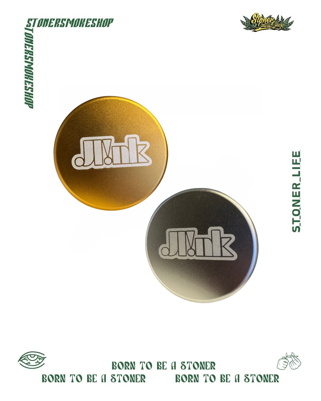 🇹🇼 Jlink 杰緣品 - Aluminum Grinder 金銀財寶 金屬研磨器