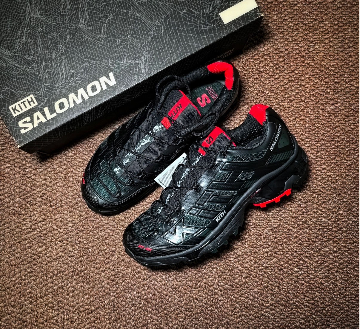 KITH聯名 Salomon XT-4K 休閒跑鞋