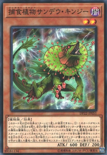 DP22-JP051 捕食植物サンデウ・キンジー(捕食植物 茅膏菜傘蜥)