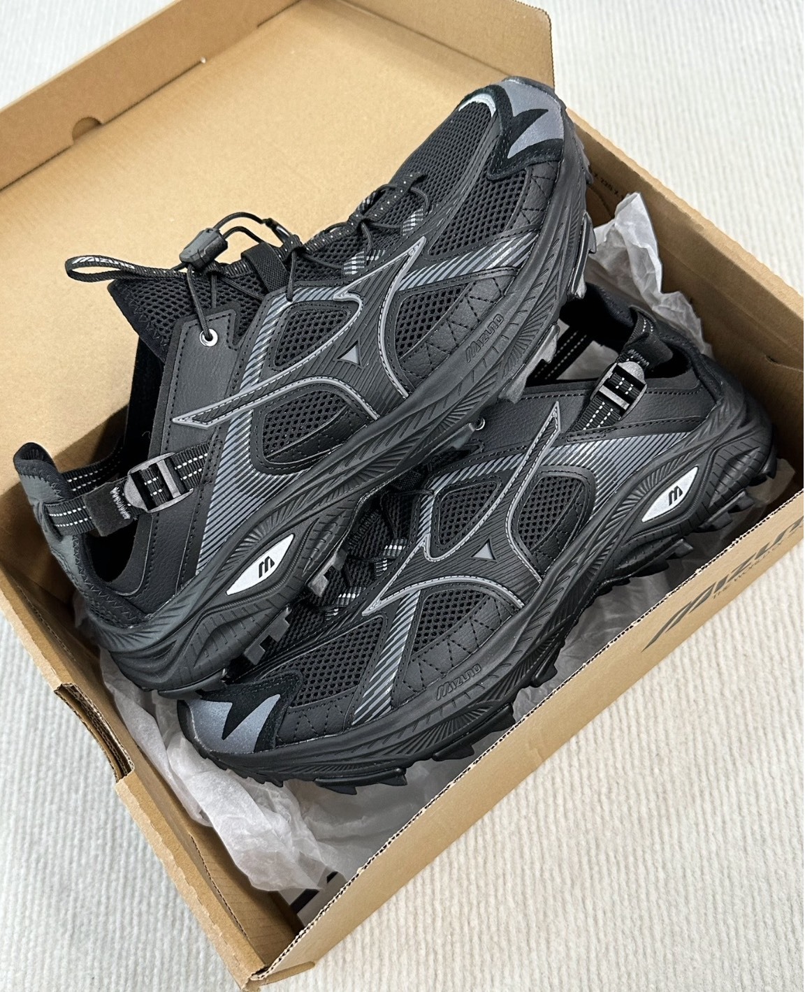 Mizuno Racer Trail SE 黑色溯溪鞋