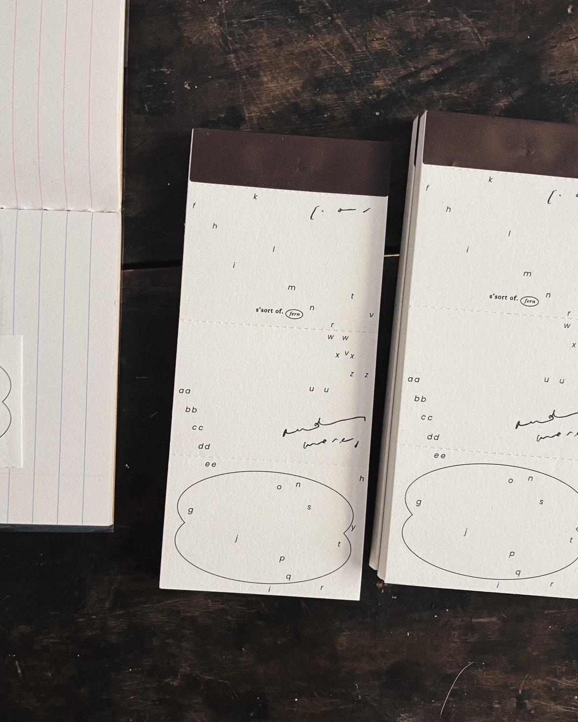 羊君．字母/網點/花束 手撕便簽本 <整本/綜合分裝>