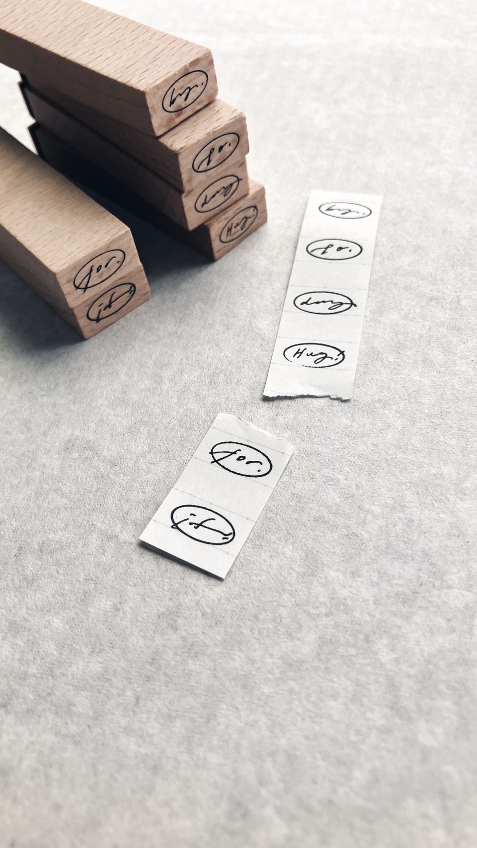 羊君．small words 文字小章6入套組