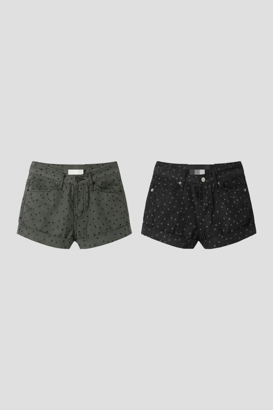 1486點點牛仔短褲