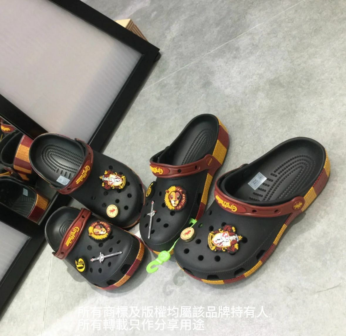 【預購】Crocs Harry Potter Gryffindor G042306 童裝洞洞鞋