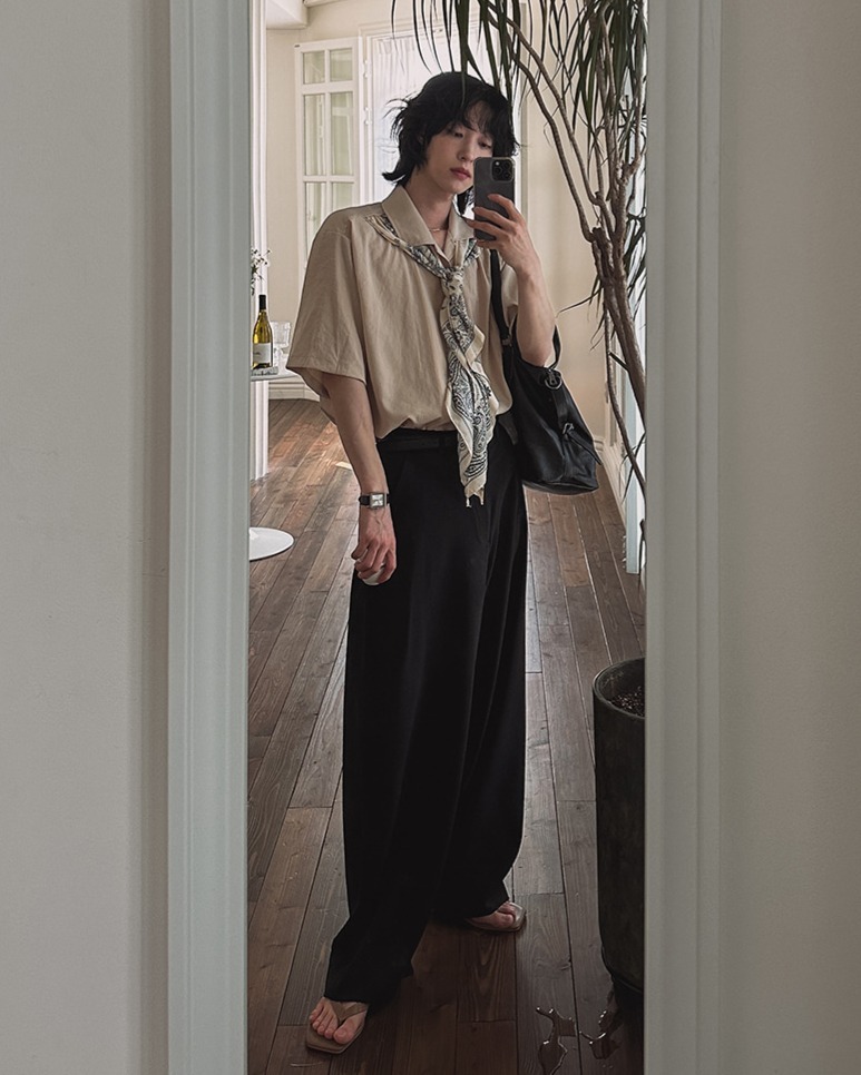 夏季清涼休閒褲西裝褲