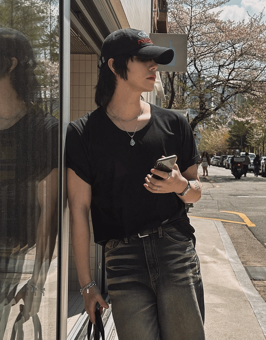 Native U領短袖T卹